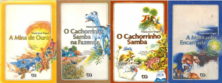 Resultado de imagem para livros maria jose dupre coleção do cachorrinho samba