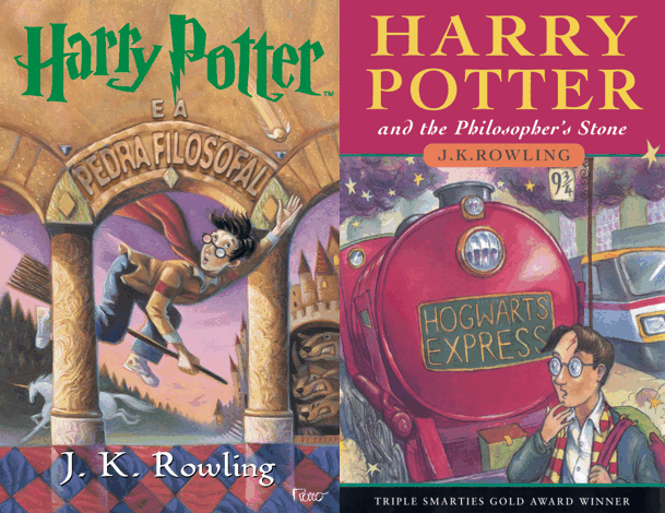 Harry Potter and The Philosopher's Stone - JK Rowling (Harry Potter e a Pedra Filosofal)